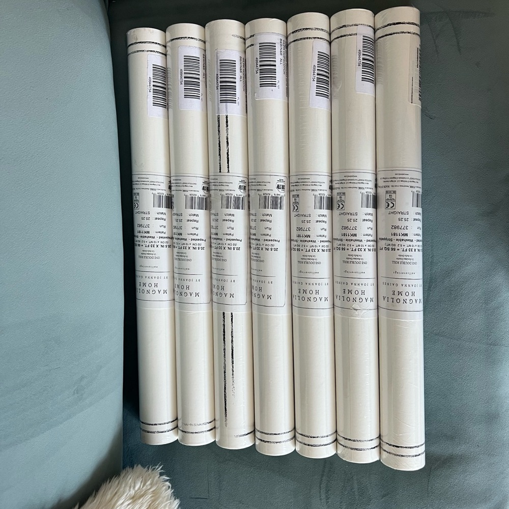 Magnolia White Drawer Liners for Elegant Storage